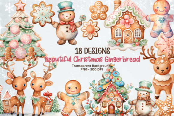 Beautiful Christmas Gingerbread Png: A Designer's Review of Seasonal Illustrations