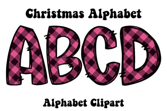 Christmas Alphabet Pink Plaid Doodle: A Brand Review