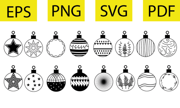 Christmas Ornaments Sublimation: Premium Illustrations for Blog Design