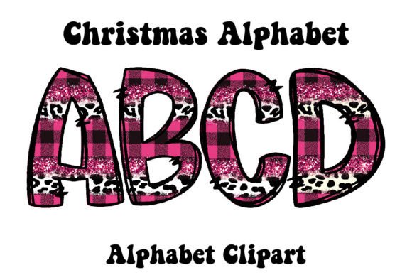 Christmas Pink Plaid Leopard Pink Doodle Review