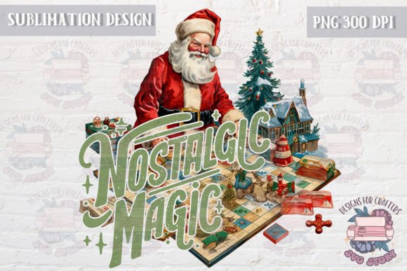 Retro Christmas PNG Sublimation Magic Review