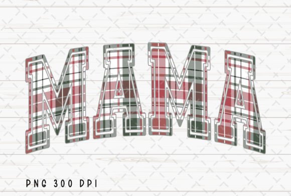 Retro Mama Christmas Plaid Mom PNG: A Crafter's Review