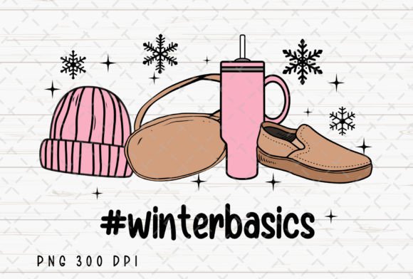 Winter Basics Beanie Retro Christmas PNG Review